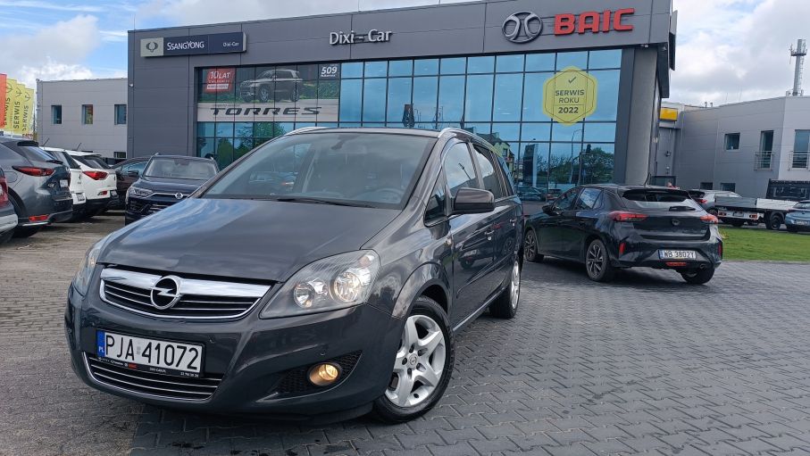 Opel Zafira 1.7cdti Niski Przebieg Climatronic Po Serwisie 7 osób Gwarancja
